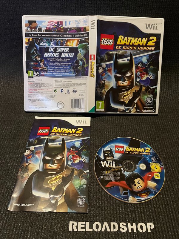 LEGO Batman 2 DC Super Heroes Wii (käytetty) CiB
