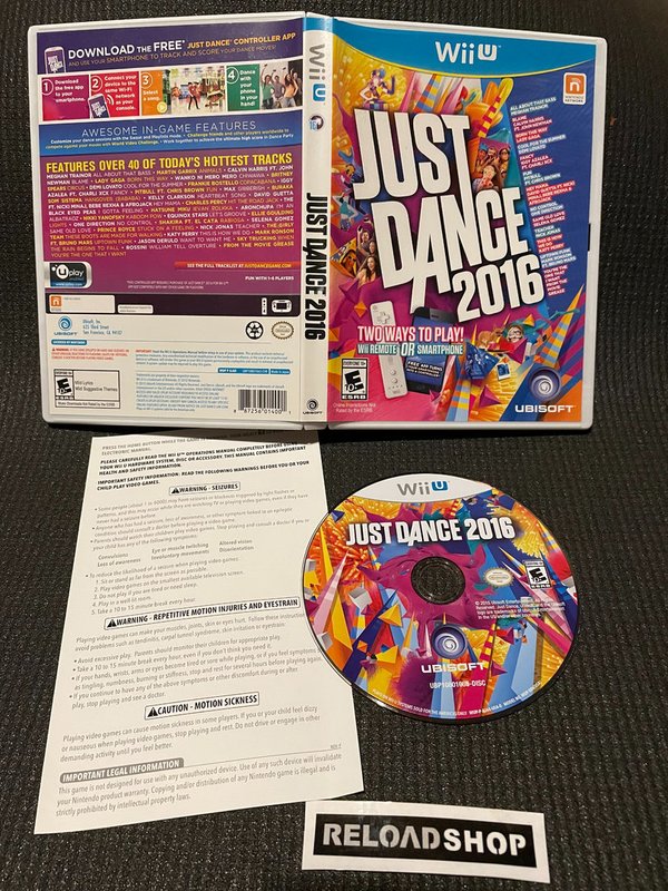 Just Dance 2016 Wii U (käytetty) - US