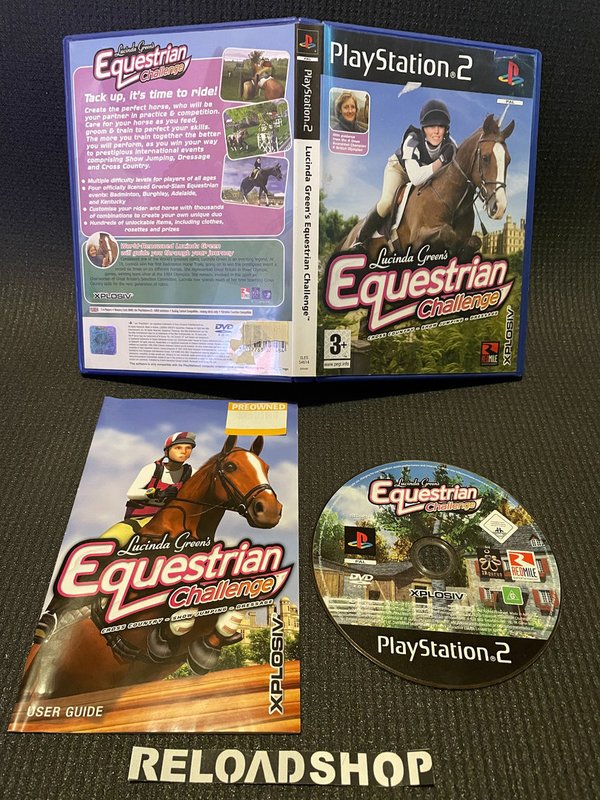 Lucinda Green's Equestrian Challenge PS2 (käytetty) CiB