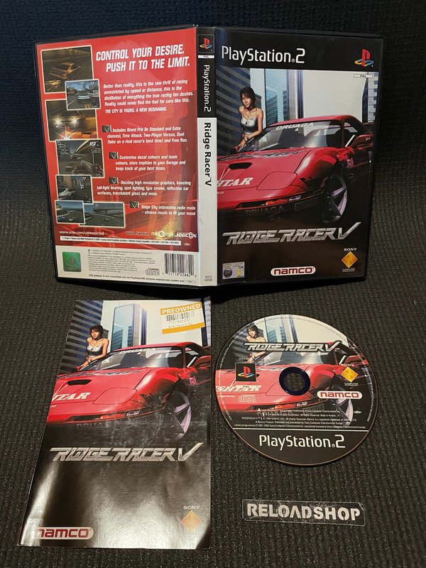 Ridge Racer V PS2 (käytetty) CiB