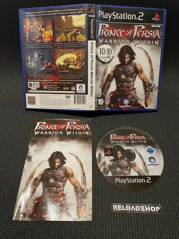 Prince of Persia Warrior Within PS2 (käytetty) CiB