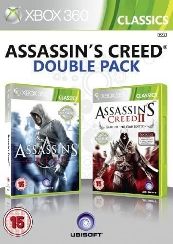 Assassin's Creed + Assassin's Creed II GOTY Edition Double Pack Xbox 360 (käytetty)