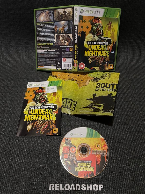 Red Dead Redemption Undead Nightmare Xbox 360 (käytetty) CiB