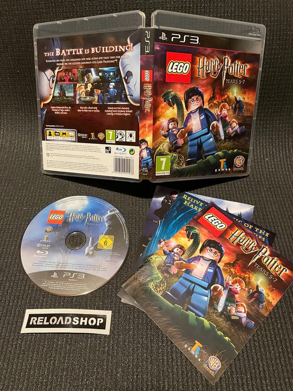 LEGO Harry Potter Years 5-7 PS3 (käytetty) CiB