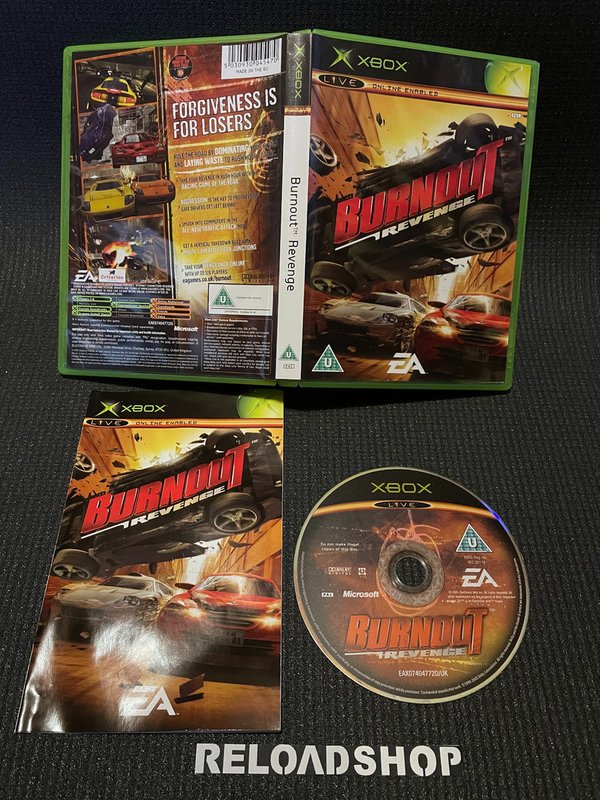 Burnout Revenge Xbox (käytetty) CiB