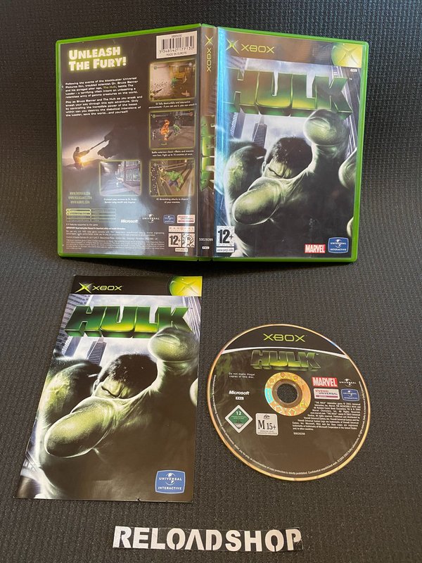 Hulk Xbox (käytetty) CiB