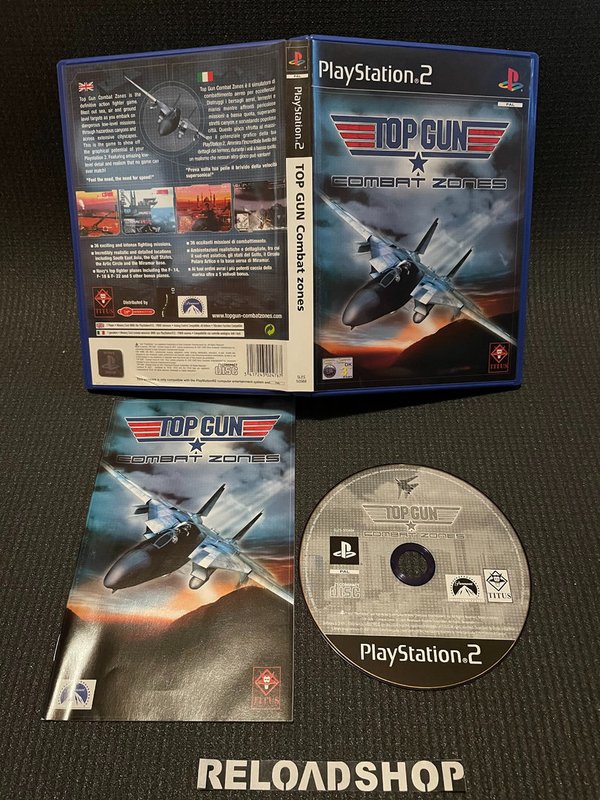 Top Gun Combat Zones PS2 (käytetty) CiB