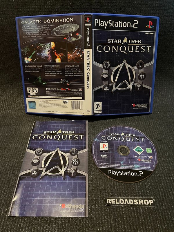 Star Trek Conquest PS2 (käytetty) CiB