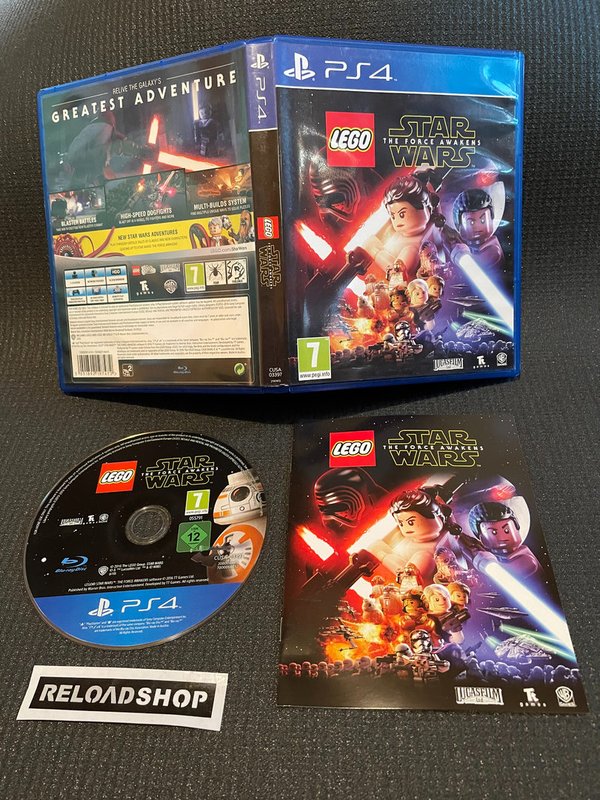 LEGO Star Wars The Force Awakens PS4 (käytetty) - CiB
