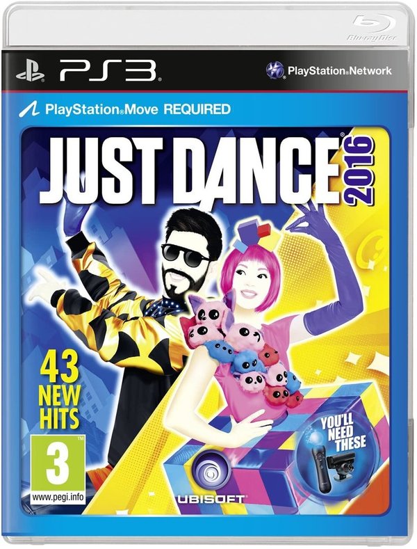 Just Dance 2016 PS3 (käytetty) CiB