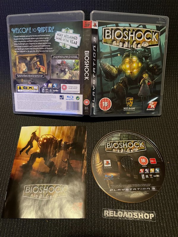 Bioshock PS3 (käytetty) CiB