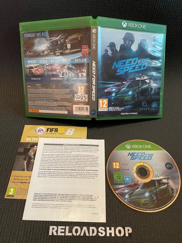 Need for Speed Xbox One (käytetty)