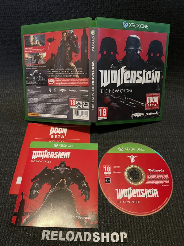 Wolfenstein The New Order Xbox One (käytetty)