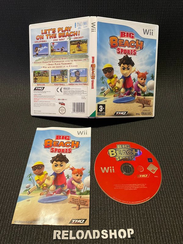 Big Beach Sports Wii (käytetty) CiB