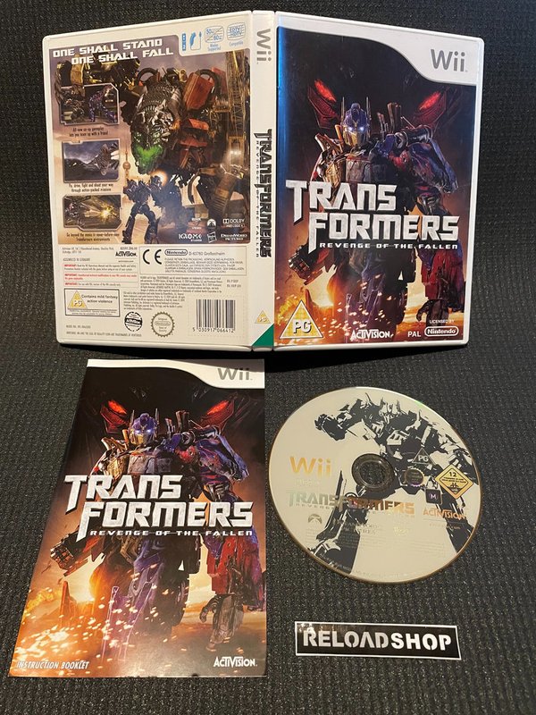 Transformers Revenge of the Fallen Wii (käytetty) CiB
