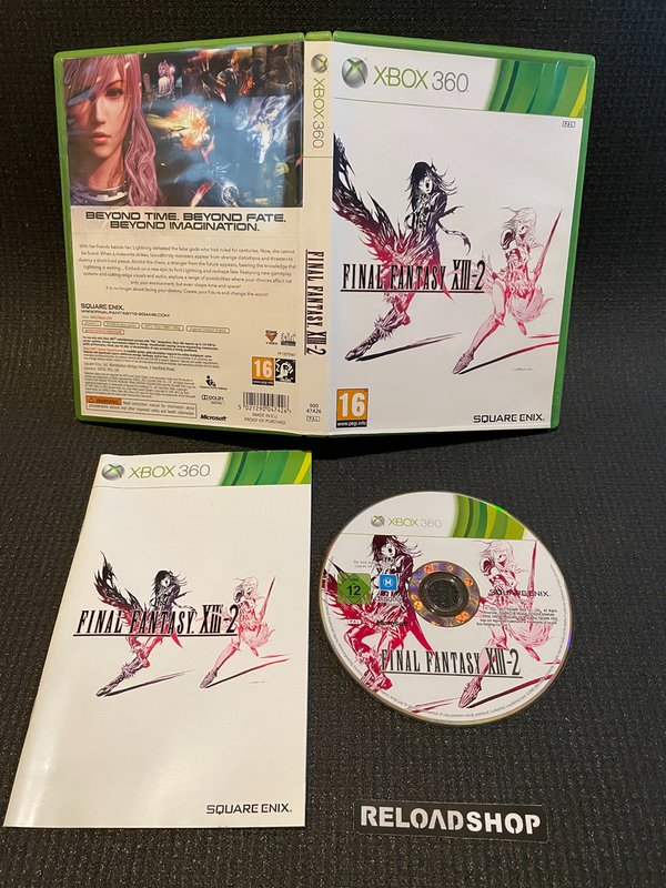 Final Fantasy XIII-2 Xbox 360 (käytetty) CiB