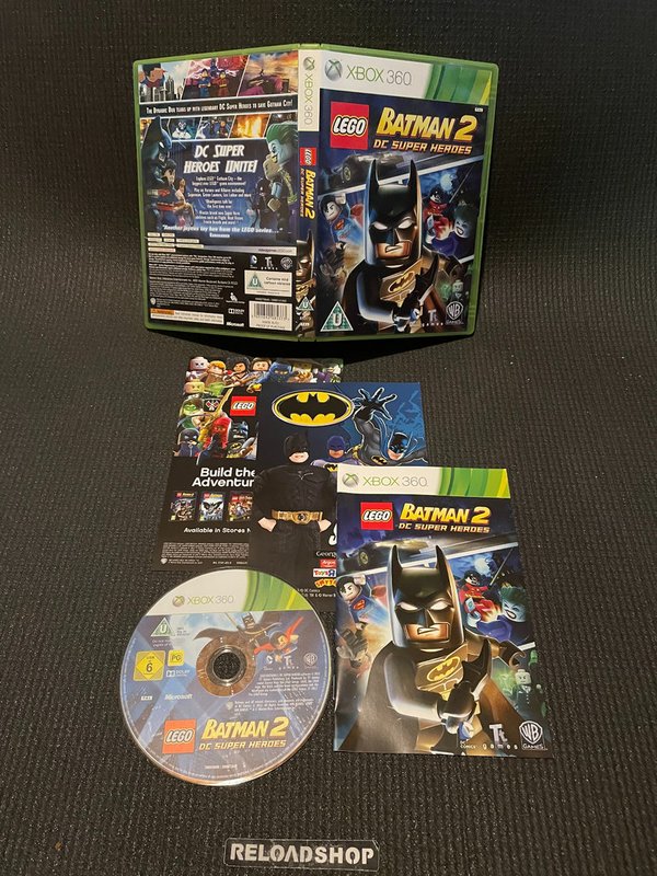 Lego Batman 2 DC Super Heroes Xbox 360 (käytetty) CiB