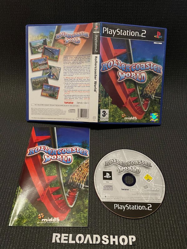 Rollercoaster World PS2 (käytetty) CiB