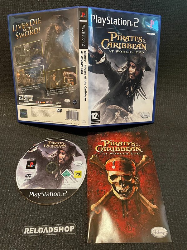 Disney - Pirates Of The Caribbean At World's End PS2 (käytetty) CiB