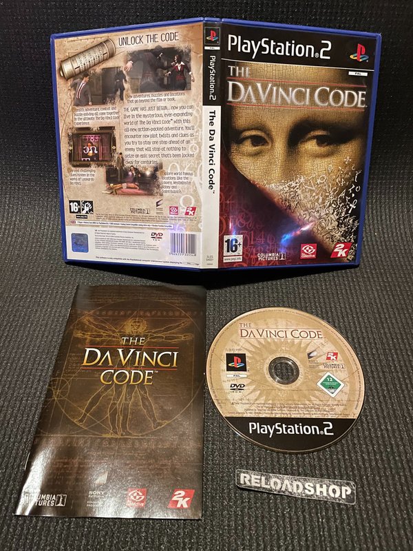The Da Vinci Code PS2 (käytetty) CiB