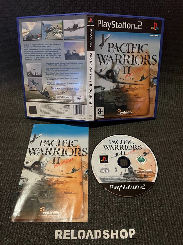 Pacific Warriors II Dogfight PS2 (käytetty) CiB