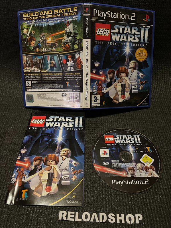 LEGO Star Wars II The Original Trilogy PS2 (käytetty) CiB
