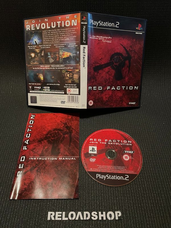 Red Faction PS2 (käytetty) CiB