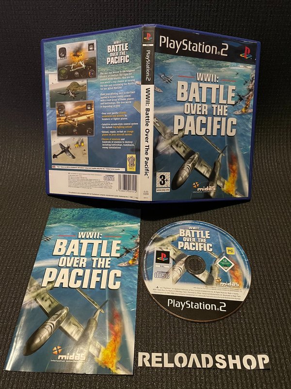 WWII Battle over the Pacific PS2 (käytetty) CiB