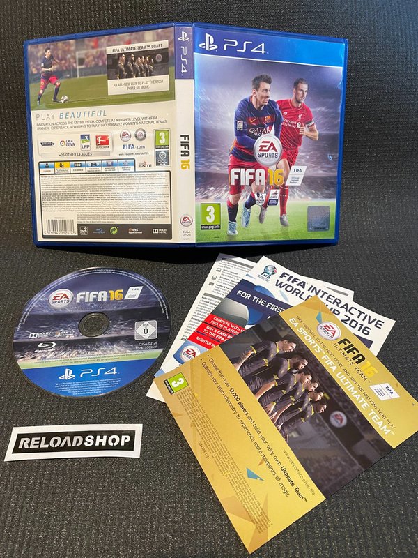 FIFA 16 PS4 (käytetty) CIB