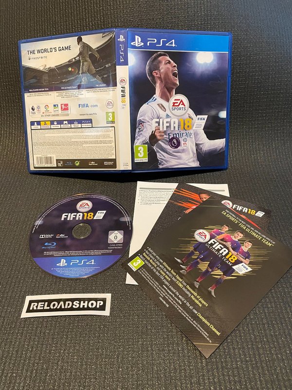 FIFA 18 PS4 (käytetty) CIB