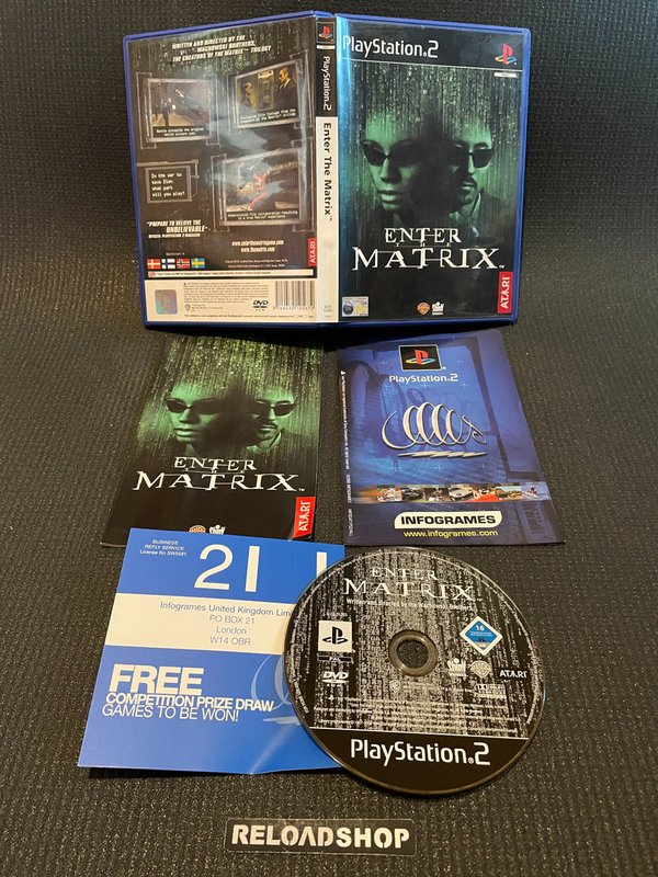 Enter the Matrix - Nordic PS2 (käytetty) CiB