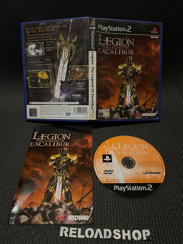Legion The Legend Of Excalibur PS2 (käytetty) CiB