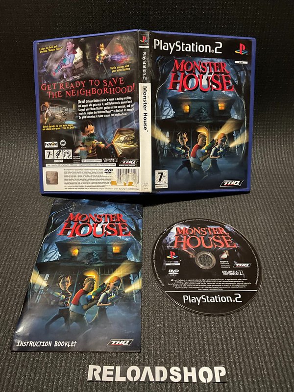Monster House - FIN PS2 (käytetty) CiB