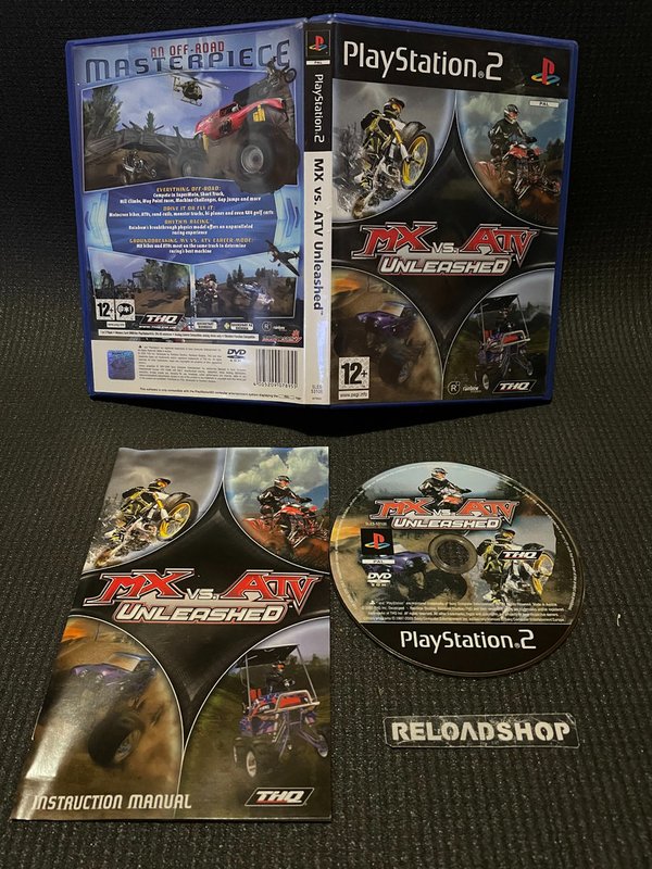 MX vs ATV Unleashed PS2 (käytetty) CiB