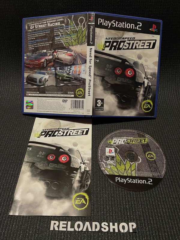 Need For Speed Prostreet PS2 (käytetty) CiB
