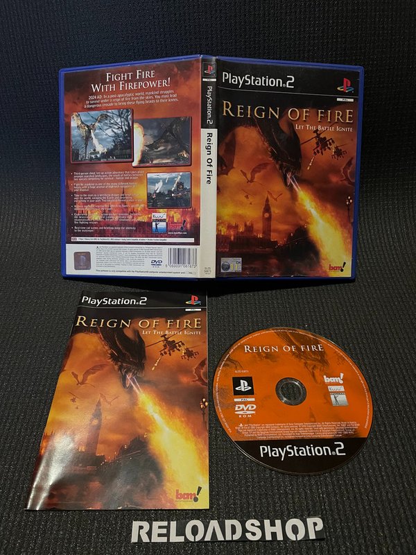 Reign of Fire PS2 (käytetty) CiB