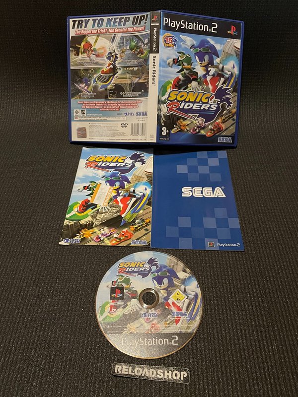 Sonic Riders PS2 (käytetty) CiB
