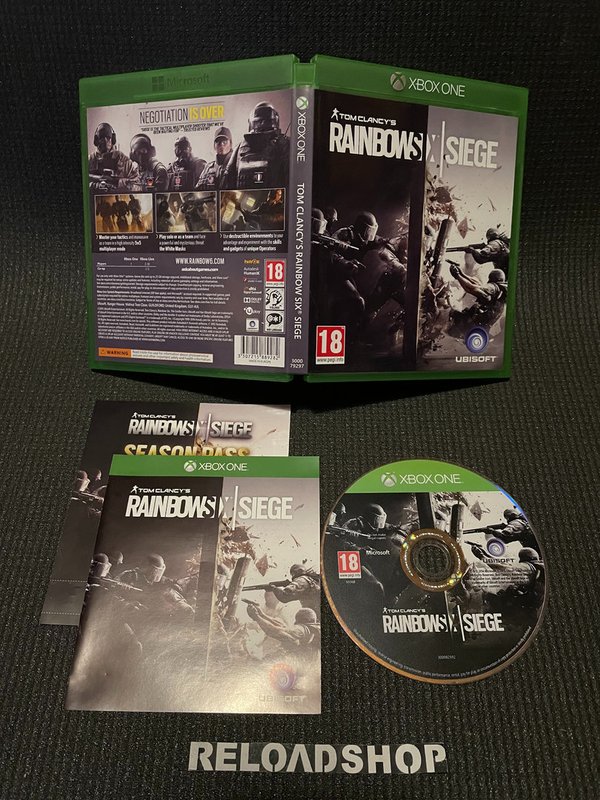 Tom Clancy's Rainbow Six Siege Xbox One (käytetty)