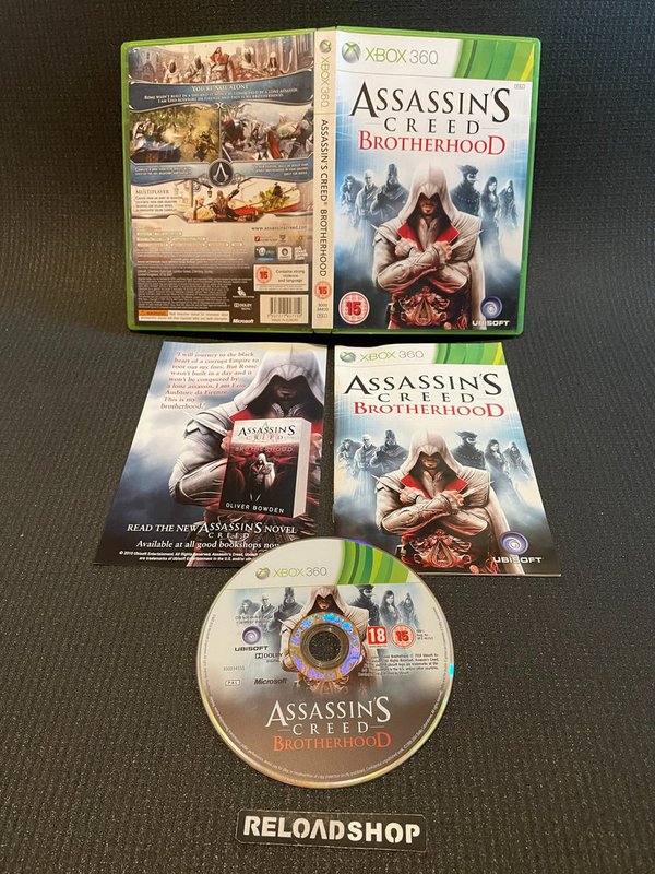 Assassin's Creed Brotherhood Xbox 360 (käytetty) CiB
