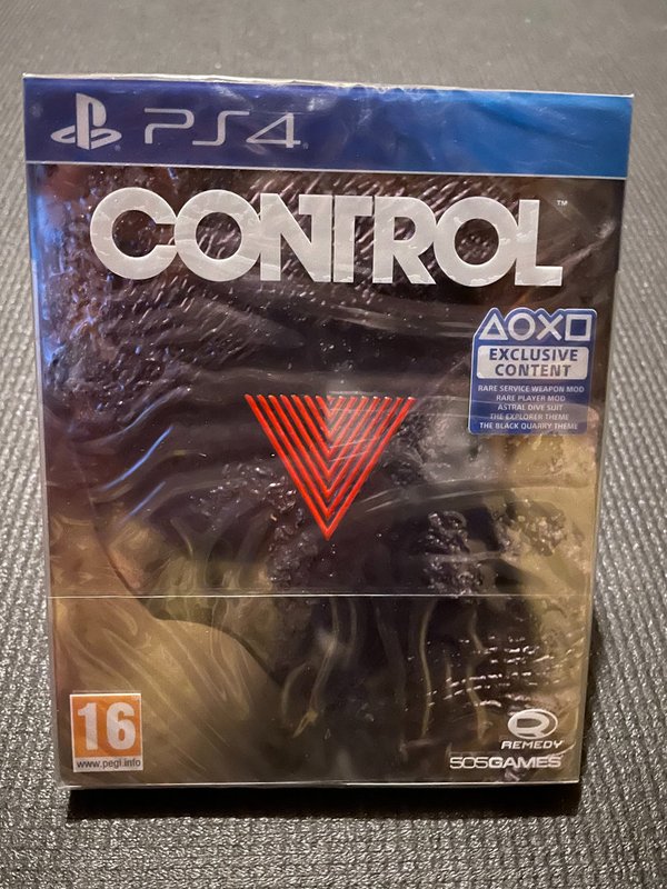 Control - Retail Exclusive Edition PS4- UUSI