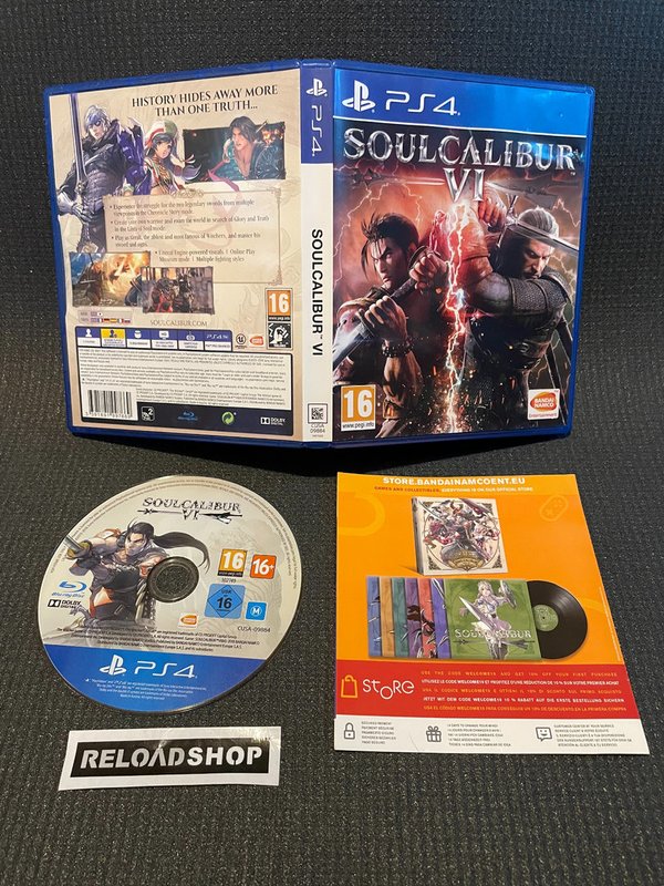 Soul Calibur VI PS4 (käytetty)