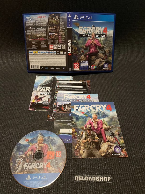 Far Cry 4 Limited Edition - Nordic PS4 (käytetty) CiB