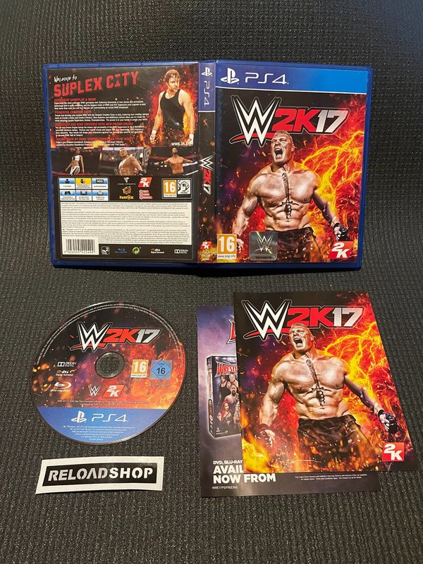 WWE 2K17 PS4 (käytetty) - CiB