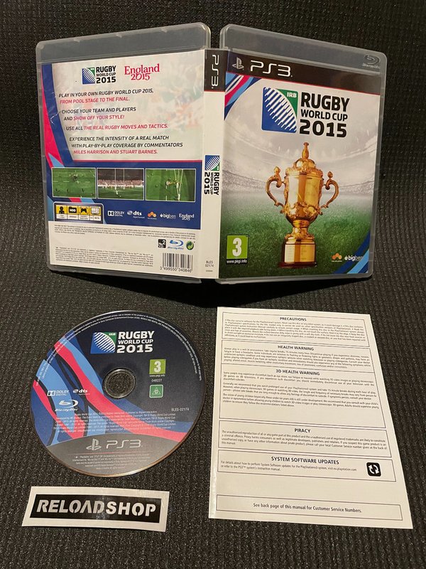 Rugby World Cup 2015 PS3 (käytetty)