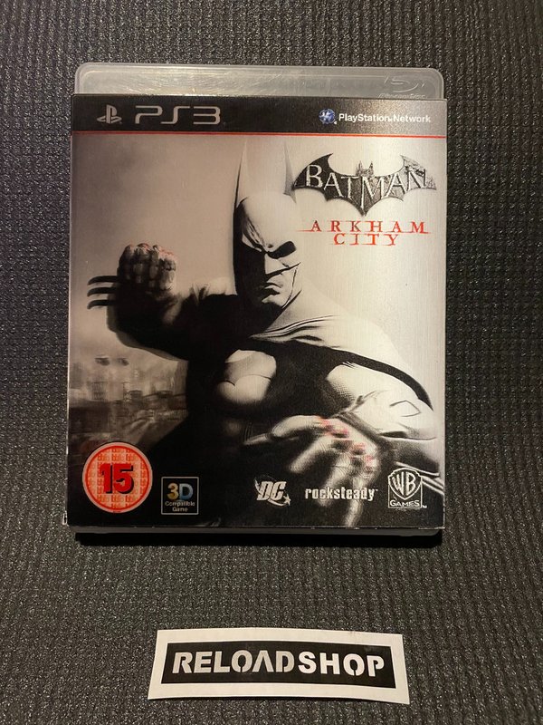 Batman Arkham City + Sleeve PS3 (käytetty) CiB