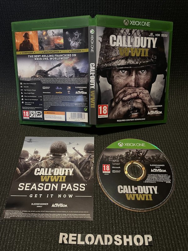 Call of Duty WWII Xbox One (käytetty)