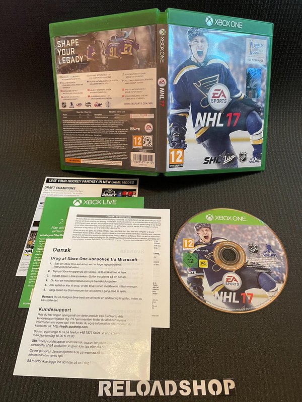 NHL 17 - Nordic Xbox One (käytetty)