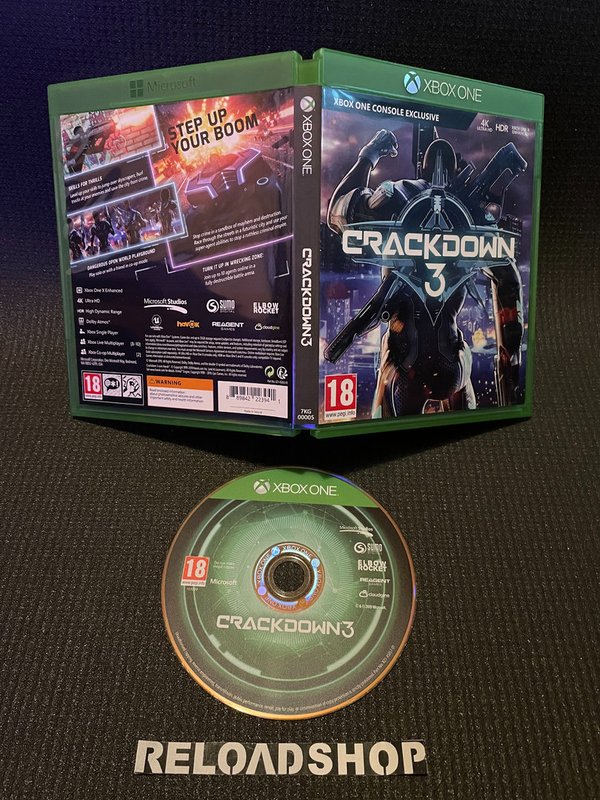 Crackdown 3 Xbox One (käytetty)