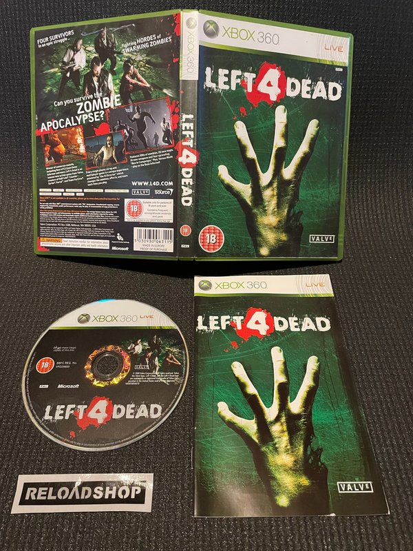 Left 4 Dead Xbox 360 (käytetty) CiB