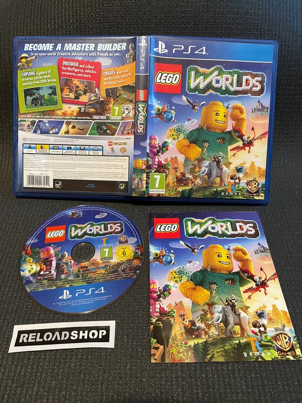 Lego Worlds PS4 (käytetty) CIB